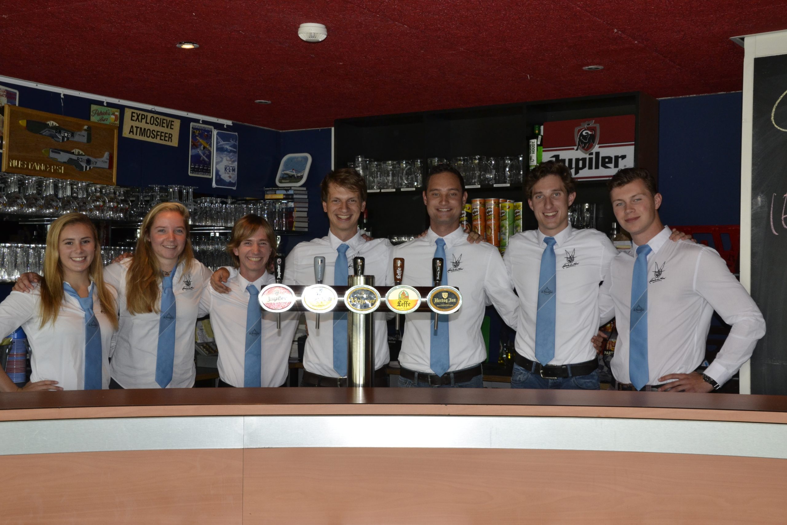 From left to right: Megan, Rosemijn, Gijs, Max, Mels, Patrick, Mathijs